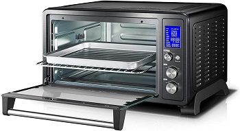 Toshiba ac25cew-bs digital toaster oven review