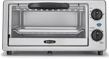BELLA 4 Slice Countertop Toaster Oven