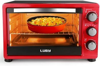 Luby Red Convection Toaster Oven