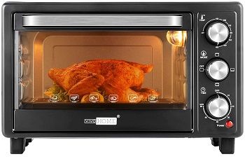 VIVOHOME 6-slice Stainless Steel Toaster Oven
