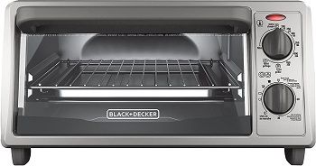 Black+Decker 4-Slice Countertop Toaster Oven (TO1322SBD)