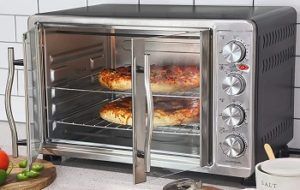 french door air fryer with rotisserie